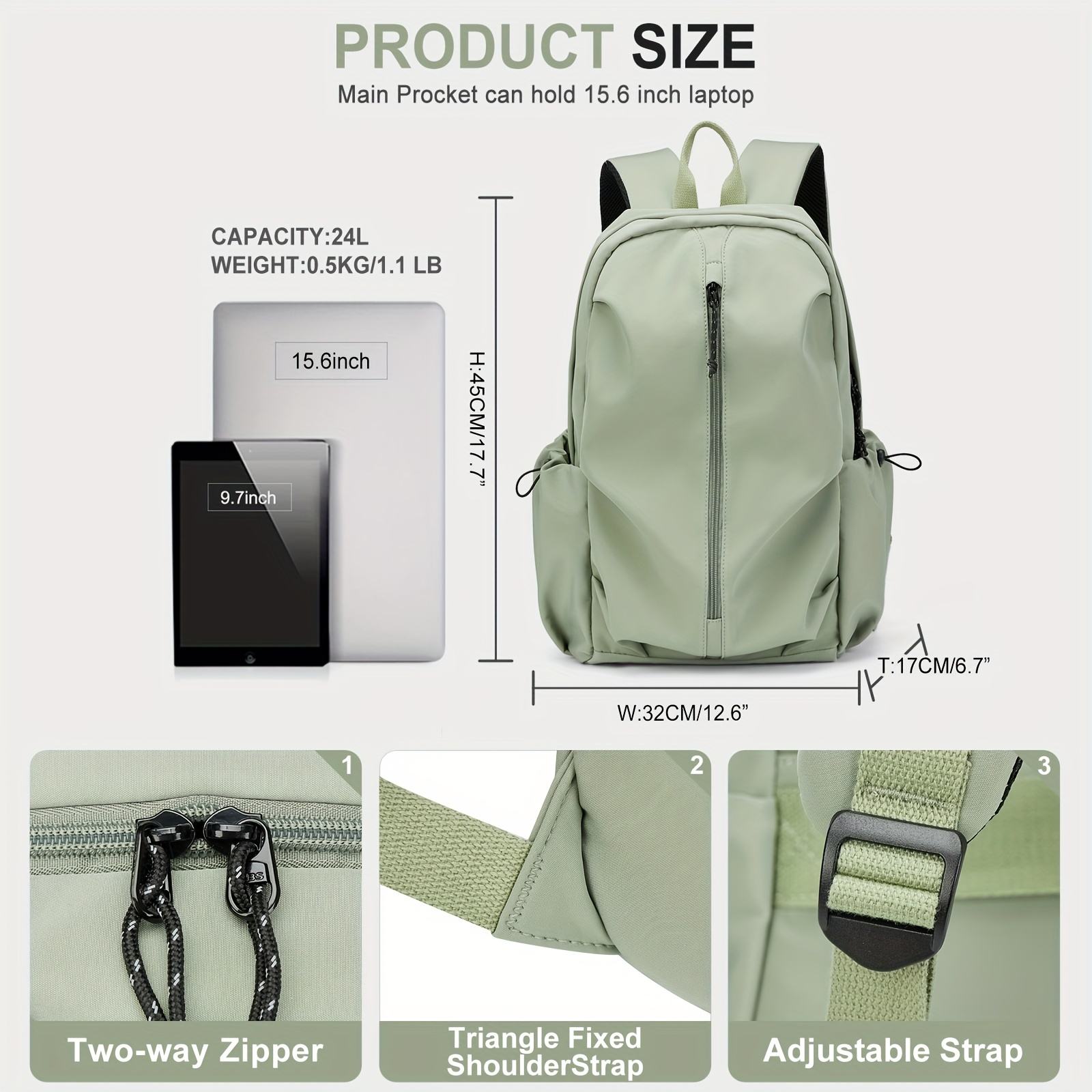 Nylon Travel Business Computer Backpack Wholesale Product Details