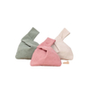 Colorful Soft Corduroy Women Girls Handbag Purse Gift Bright Color Outdoor Causal Waist Knot Bag