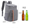 Food Delivery Backpack Commercial Quality Insulated Food Warmer Delivery Motorcycle Insulated Thermal Bag Cooler Backpack