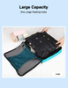 High Quality 6 Pcs Packing Cubes Set Travel Organizer Cubes for Packing Waterproof Customized Packing Cubes