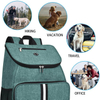 Water resistant oxford pet backpack high quality carrier pet backpack large capacity backpack for pets customized