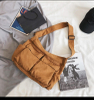 Crossbody Canvas Bag New Versatile Large-capacity Bag Student Multi-pocket Messenger Bag