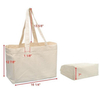 Ecology organic cotton muslin grocery supermarket multi-functional lady custom reusable shopping bags