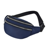 Outdoor high quality cheap promotional belt pouch bag custom fashion unisex blue waist bag fanny pack crossbody