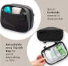 Multifunction Foldable Makeup Bags Wholesale Hanging Toiletry Shaving Organizer Womens Cosmetic Bag with PVC Bathroom Wash Bag