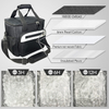 Multi-function Waterproof Hand One Shoulder Insulation Bag Outdoor Picnic Foldable Portable Cooler Bag