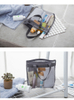 Portable Mesh Tote Bag Lightweight Net Toiletry Bag Mesh Cosmetic Bag for Travel Beach