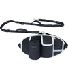 Custom pet dog treat walking training waist pack bag fanny pack sports running waist bag with water bottle holder