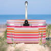 High Quality insulated Cooler Basket Custom Foldable Picnic Basket Collapsible with Cooler