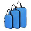 Custom Logo Compression Packing Cubes Set Various Sizes Travel Luggage Packing Organizers Accessories