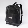 Heavy Duty Custom Logo Black Cycling Sports Gym Eco Friendly Nylon Mesh Backpack Bag