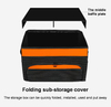 Car Trunk Storage Box Folding Layer Car Double Storage Box Tail Box Car Finishing Storage Bag