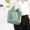 Factory wholesale customization Canvas Casual Large Capacity shopping tote Multiple Pockets Tote Shopping Bag