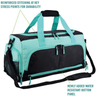 High-end Women Men Travel Weekend Sport Duffel Gym Bag Overnight Duffle Bag with Shoe Compartment