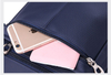 Custom Polyester Casual Square Sling Bags Phone Crossbody Shoulder Small Mini Messenger Bag Men