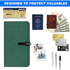 2021 New Portable Multi-slots Travel Organizers Family Passport Holder Long Wallet for Business cards