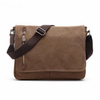 Heavy duty shoulder bag versatile canvas wholesale custom brand messenger bag vintage cotton for men