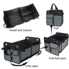Large Foldable Trunk Storage Organizer Car Trunk Organizer Collapsible SUV Storage Box with Reinforced Handles