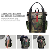 Fashion Camouflage Anti-theft Large Capacity Functional Men Laptop Backpack Travel Day Pack