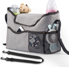 Large Capacity Nappy Bag Portable Stroller Baby Products Storage Bag Feeding Diaper Organizer With Bottle Holder