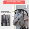 Fashion Mommy Backpack With Insulated Bottle Pouch Multipurpose Baby Products Diaper Bag Outdoor Stroller Hanging Backpack
