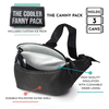 Insulated Cooler 3 Cans Fanny Pack Men Women Beach Picnic Cheap Waterproof Can Cooler Belt Bag For Traveling