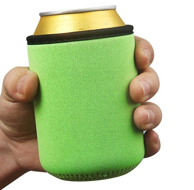 12oz Blank Neoprene Insulated Beer Can Sleeve Covers Easy-On Can Cooler Sleeves