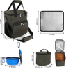 Weekend Dog Supplies Travel Bag Set for Hiking Camping All in One Pet Accessories Organizer Tote Sling Bag Travel for Dog