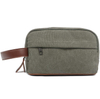 Green Oversized Canvas PU Leather Travel Tote Duffel Shoulder Weekend Bag Weekender Overnight Carryon Handbag