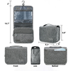 Waterproof Multi Pocket Hanging Wash Cosmetic Toiletries Accessories Bag Unisex Outdoor Toiletry Cosmetic Bag