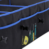 Collapsible Polyester Cargo Storage Box SUV Organizer Camping Sturdy Handle Trunk Organizer with Leakproof Cooler Bag