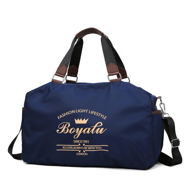 Customised Waterproof Travel Duffle Bag 18 Inch Sports Gym Duffel Bag for Women Men Shoulder Weekender Overnight Tote Bag