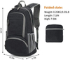 Wholesale foldable hiking backpack custom folding packable outdoor unisex waterproof back pack daypack