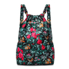 Large Capacity Drawstring Backpacks Women Flower Ethnic Style Waterproof Nylon Rucksack Backpack