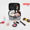 High Quality Custom Logo Ladies Makeup Organizer Case Portable Cosmetic Storage Bag