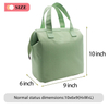 Utility Aluminium Foil Insulation Lunch Bag Portable Daily Food Delivery Cooler Tote Bag