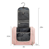 Waterproof Custom Large Cosmetic Make Up Organizer for Travel Accessories Kit Bathroom Shower Hanging Toiletry Bag with Hook