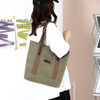 Heavy Duty Waterproof Reusable Cotton Canvas Tote Bag Utility Daily Custom Logo Grocery Tote Bag Cotton Canvas