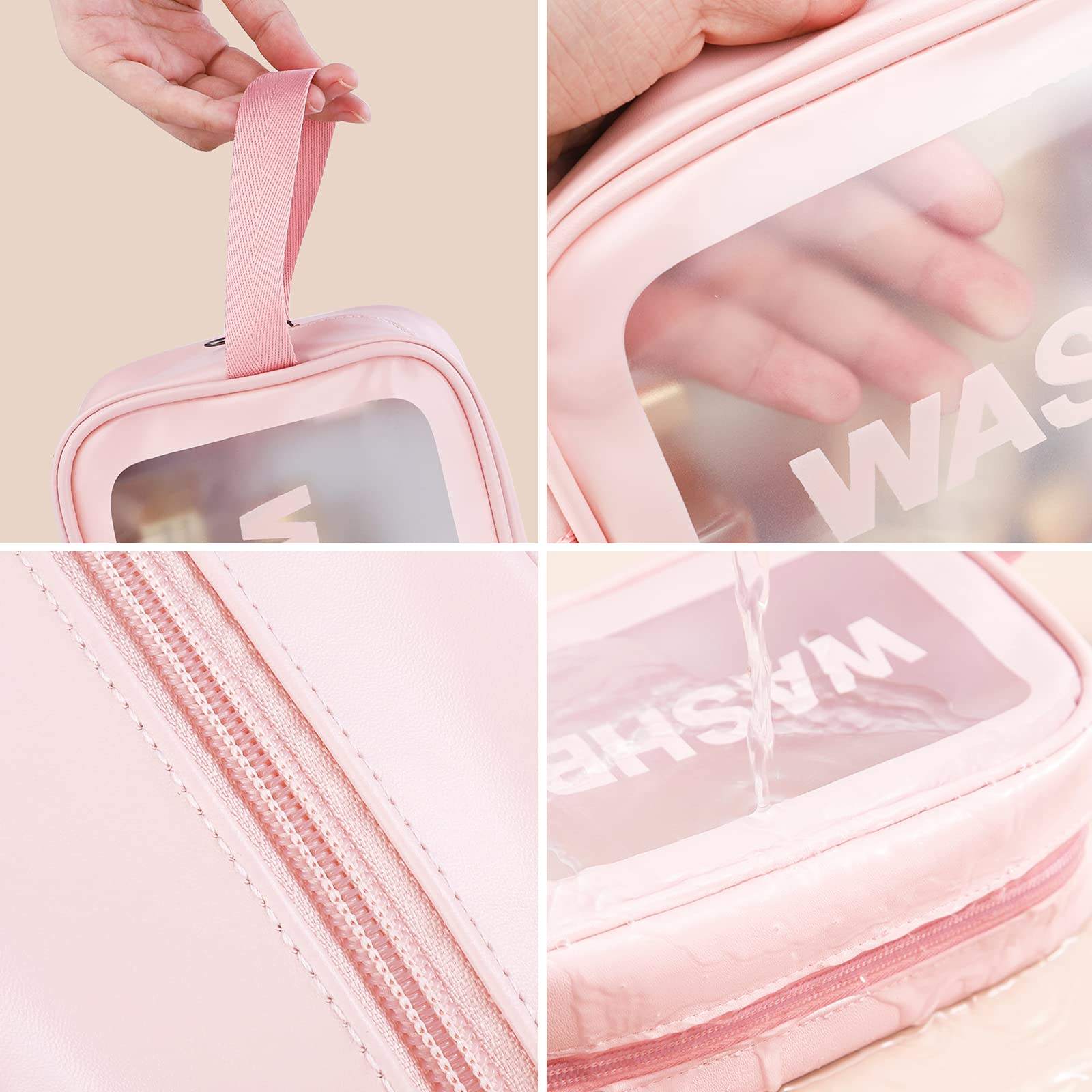 Clear Toiletry Bag PVC Wash Bag Product Details