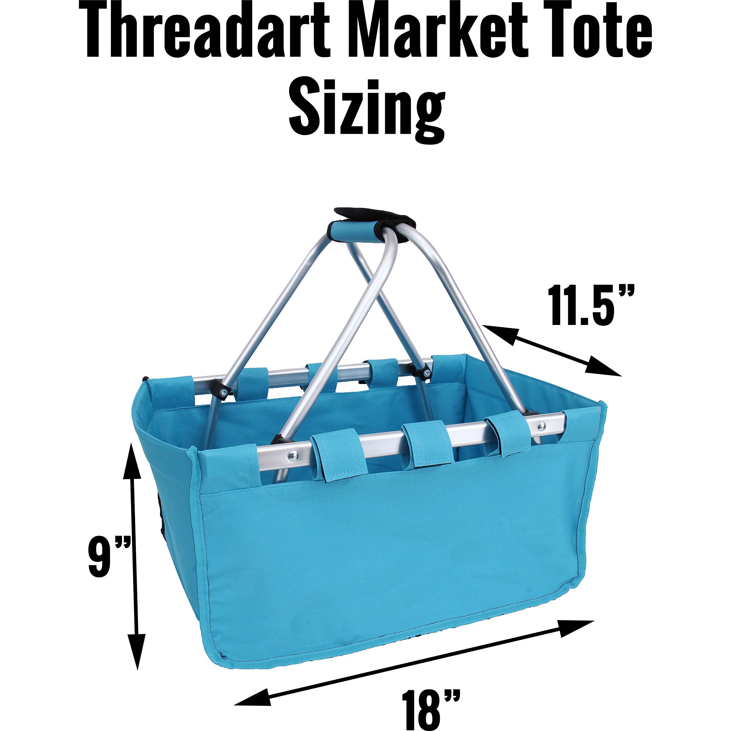 Large Collapsible Market Basket Product Details