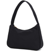 Small Nylon Shoulder Bags for Women Elegant Feminine Mini Handbags with Zipper Closure