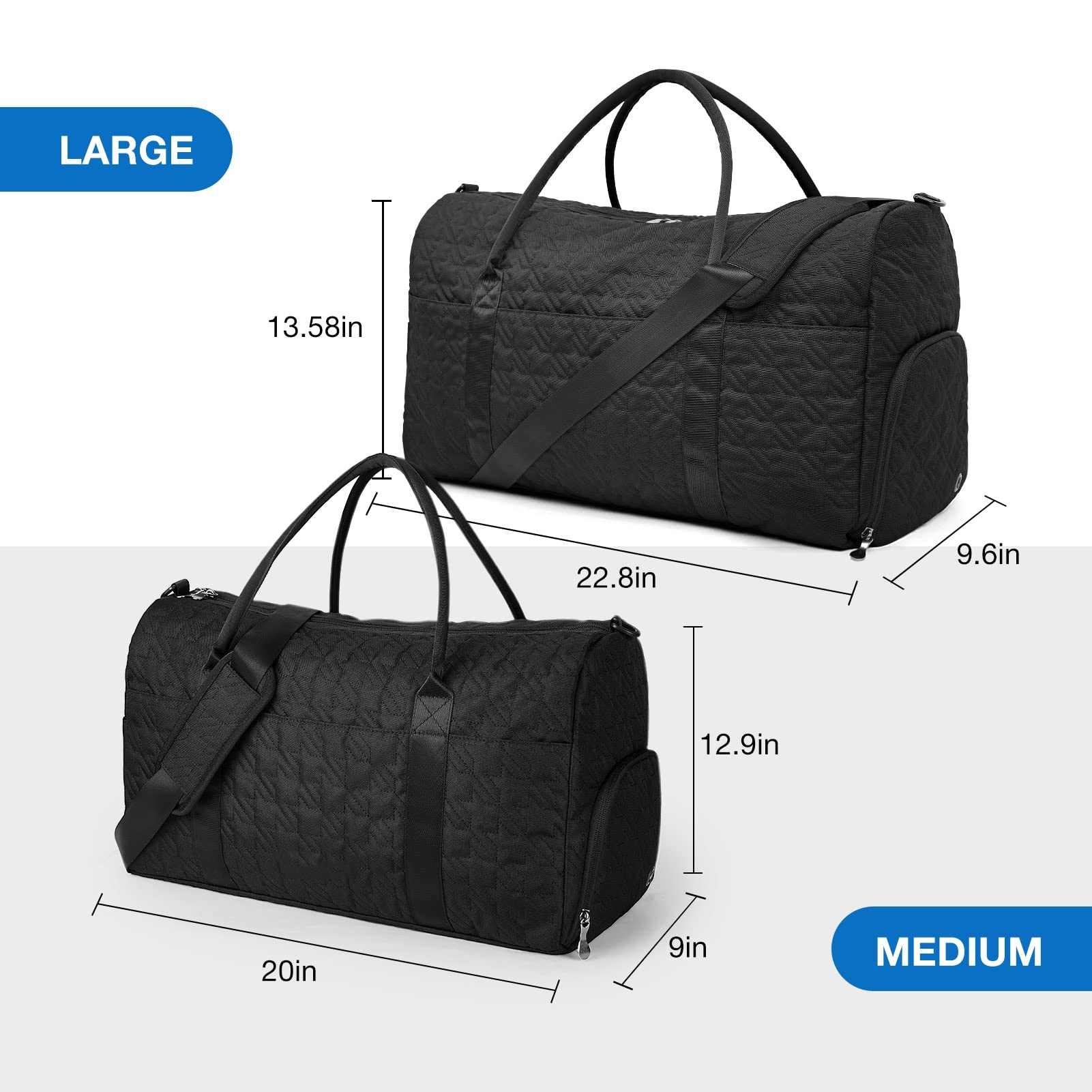 50L Large Travel Duffle Bag Wholesale Product Details 