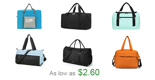 Wholesale Nylon Travel Bags to Suit a Wide Range of Branding Needs