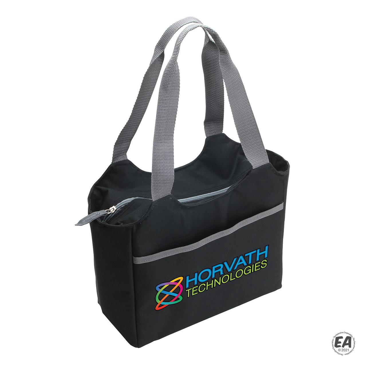 Portable OEM Eco-friendly Shopping Bag Insulated Food Cooler Bag Customized Durable Lunch Cooler Tote Bag