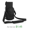 High Quality Outdoor Camping Mountain Travel Water Bottle Cooler Bag with Adjustable Shoulder Strap