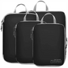 Compression 4 Pack Packing Cubes for Travel Luggage Organizers Compression Cubes