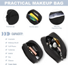 Small Makeup Bag Storage Cosmetic Bag Travel Toiletry Purse Zipper Pouch for Women Make Up Organizer