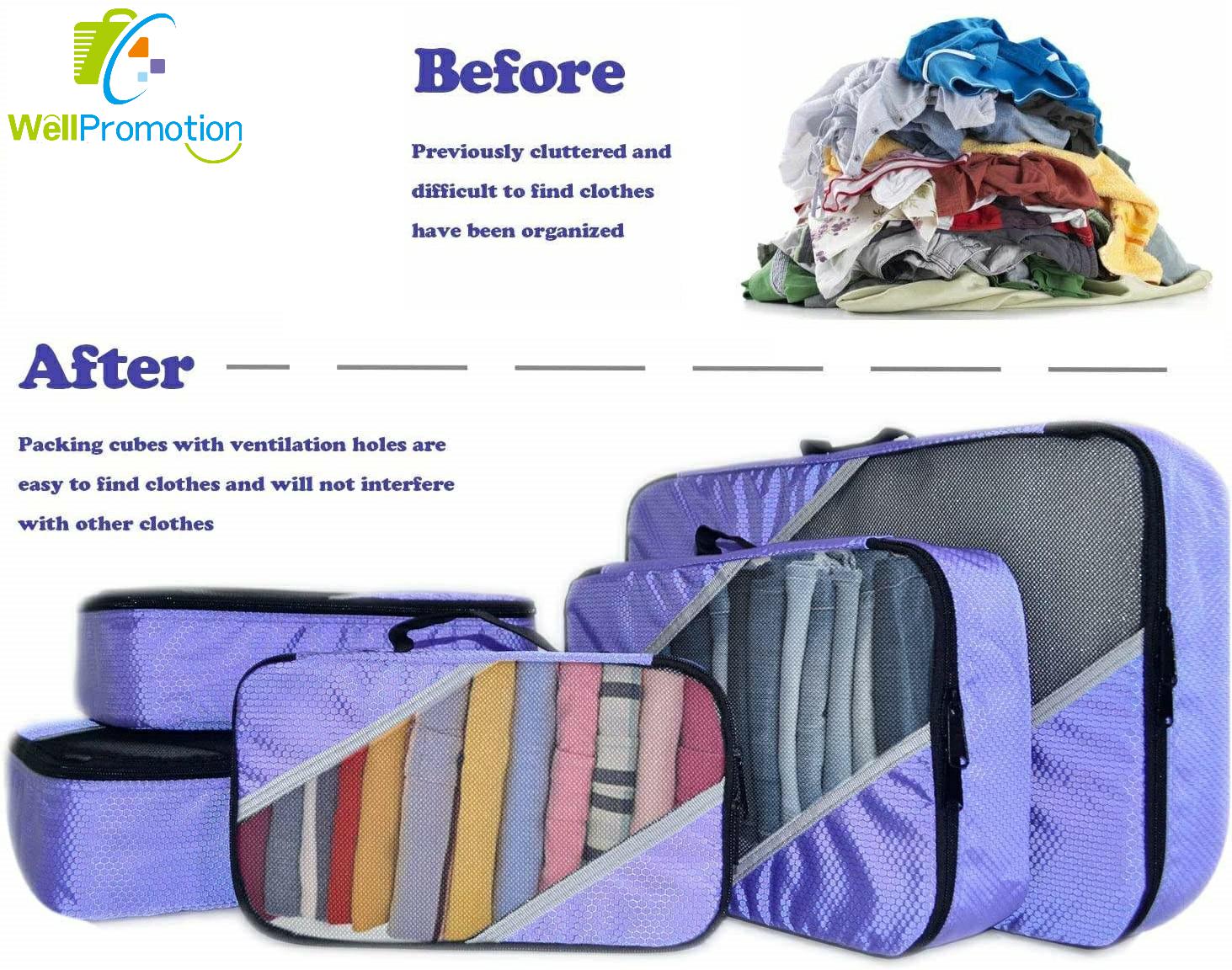 WellPromotion Packing Compression Cubes