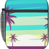 Beach And Palm Trees Lunch Bag Reusable Lunch Box Insulated Leak Proof Lunch Tote with Portable for Women Men Tote Bag