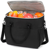 Lunch Bag Reusable Insulated Cooler Water Resistant Lunch Box Adult Tote Lunch Bag for Women/Men Work Picnic Beach Or Travel